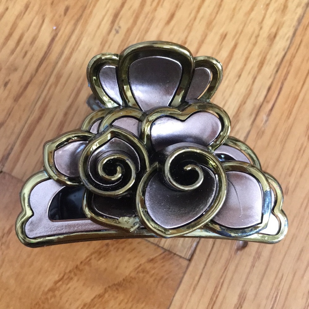 Gray Hair clip Plastic Lightweight